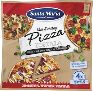Santa Maria Tortilla Pizza 4-p Santa Maria