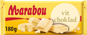 Marabou Chokladkaka Vit 180g Marabou