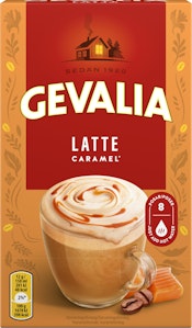 Gevalia Kaffe Latte Caramel 96g Gevalia