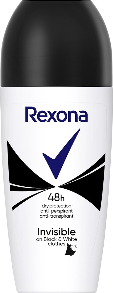 Rexona Deo Roll-On Invisible Black White