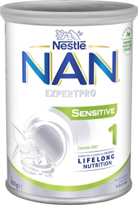 NAN Ersättning NAN 1 Expertpro Sensitive 800g Nestlé