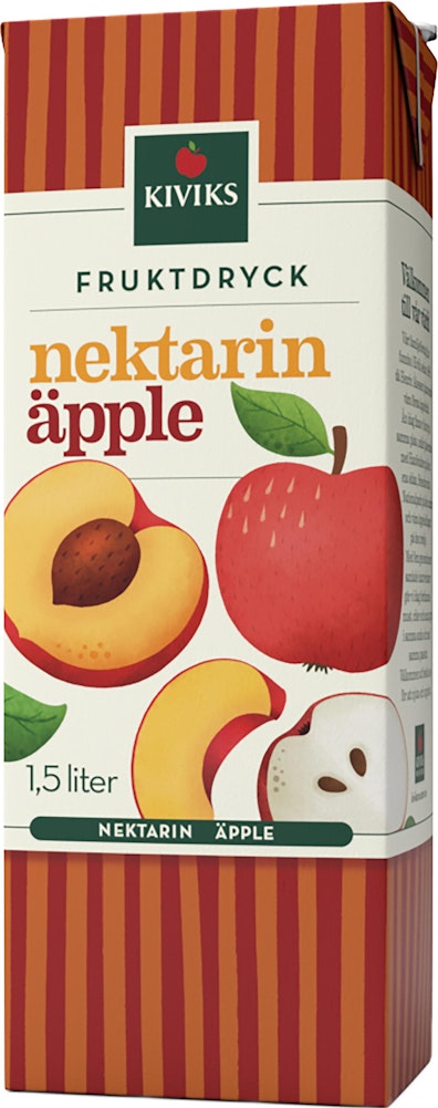 Kiviks Fruktdryck Nektarin/Äpple 1,5l Kiviks