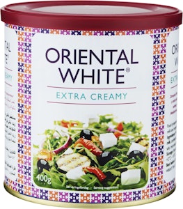 Oriental White Salladsost Extra Creamy 19% 400g Oriental White