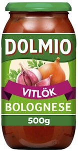 Dolmio Pastasås Bolognese Vitlök 500g Dolmio