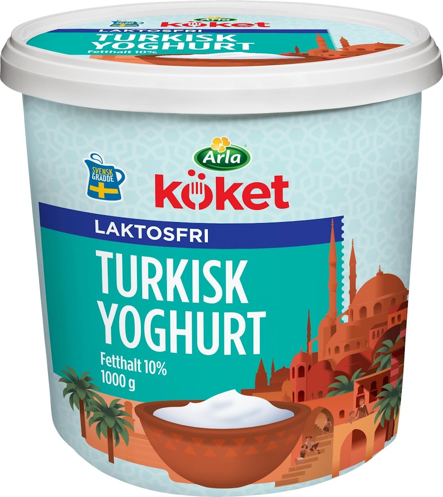 Arla Köket Turkisk Yoghurt Laktosfri 10% Arla