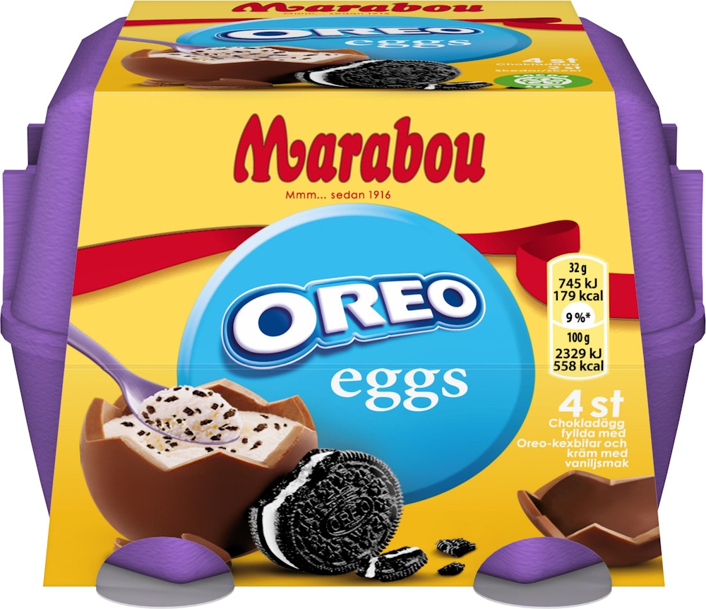 Marabou Oreo Eggs Marabou