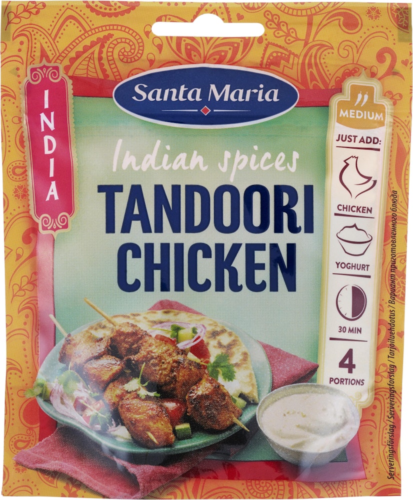 Santa Maria Chicken Tandoori Mix 35g Santa Maria