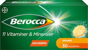 Berocca Brustabletter Orange Kosttillskott 30-p Berocca Energy