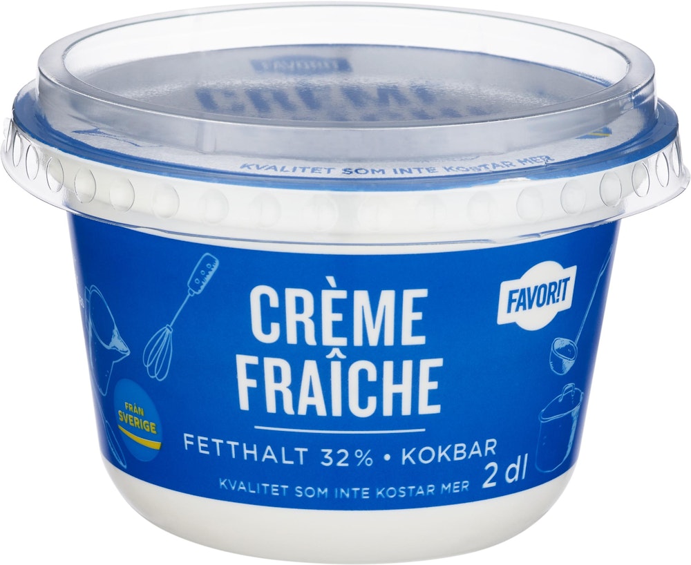 Favorit Crème Fraiche 34% Favorit