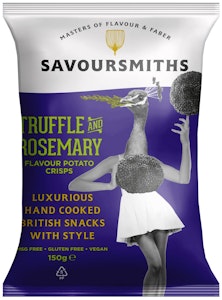 Savoursmiths Chips Tryffel & Rosmarin 150g Savoursmiths