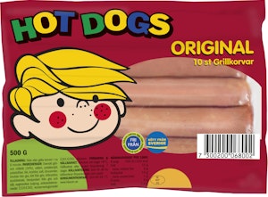 Scan Hot Dogs 10-p 500g Scan