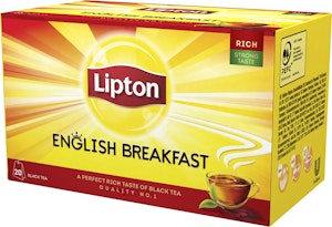 Lipton Svart Te English Breakfast 20-p Lipton
