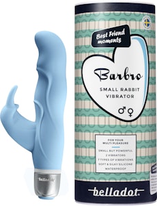 Belladot Barbro Liten Rabbit Vibrator Blå
