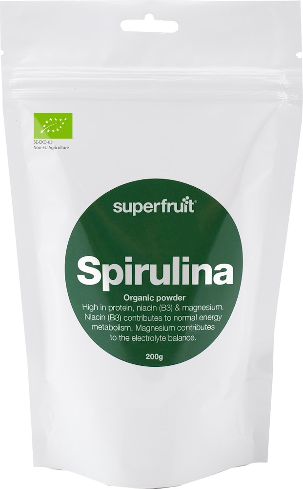 Superfruit Spirulina Pulver EKO Superfruit
