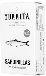 Yurrita Sardiner i Olivolja 120g Yurrita