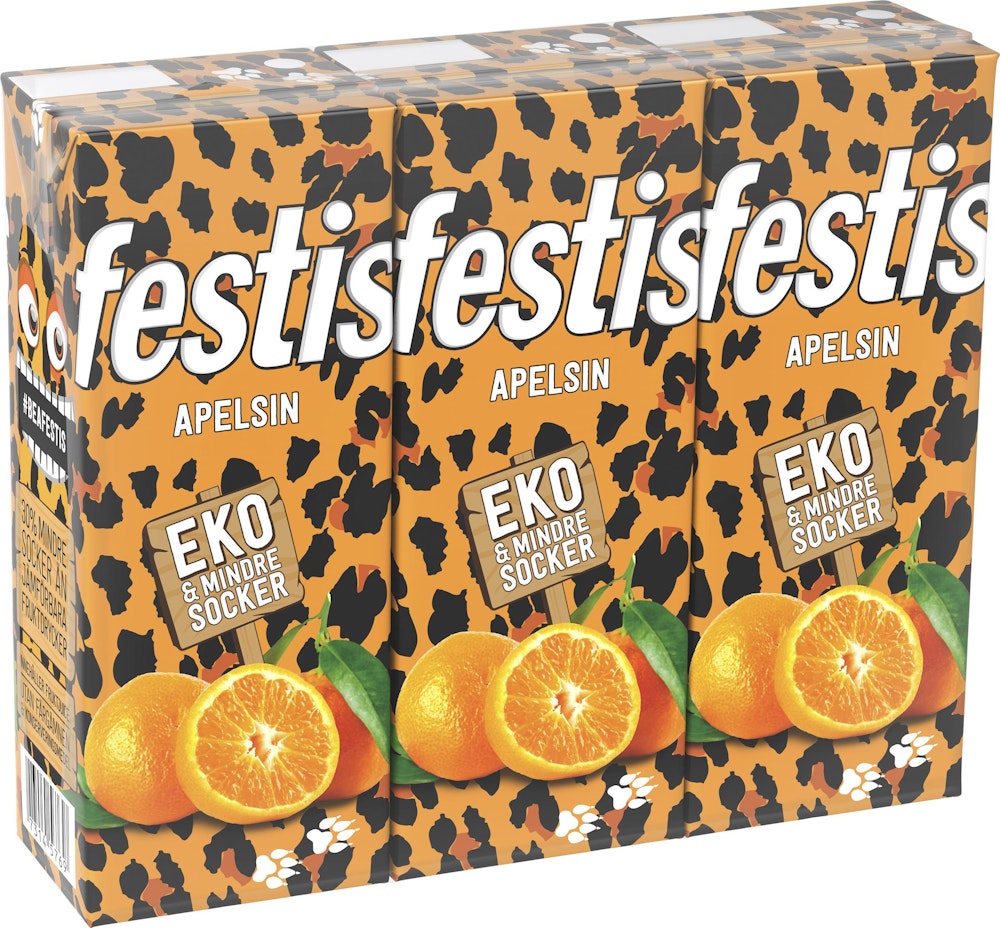 Festis Apelsin EKO 3x