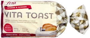 Fria Vita Toast Glutenfri 500g Fria