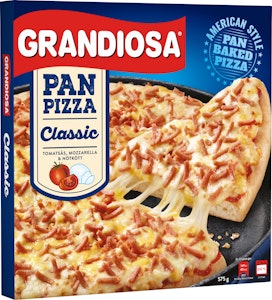 Grandiosa Pan Pizza Classic Fryst 575g Grandiosa