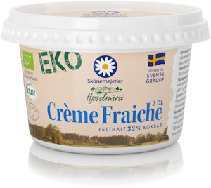 Hjordnära Crème Fraiche 32% 2dl EKO/KRAV Hjordnära