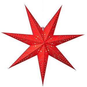 Northlight Julstjärna Röd 70cm Clas Ohlson