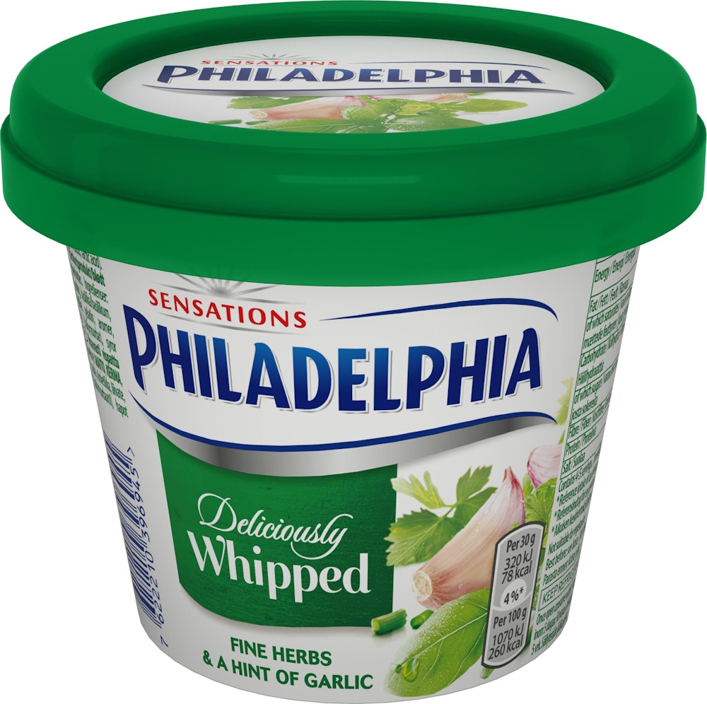 Philadelphia Färskost Whipped Garlic & Herbs Philadelphia