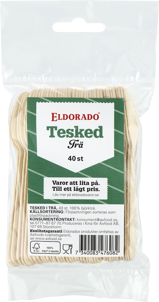 Eldorado Tesked Trä 40-p Eldorado