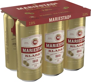 Mariestads Öl 2,8% 6x50cl Mariestads