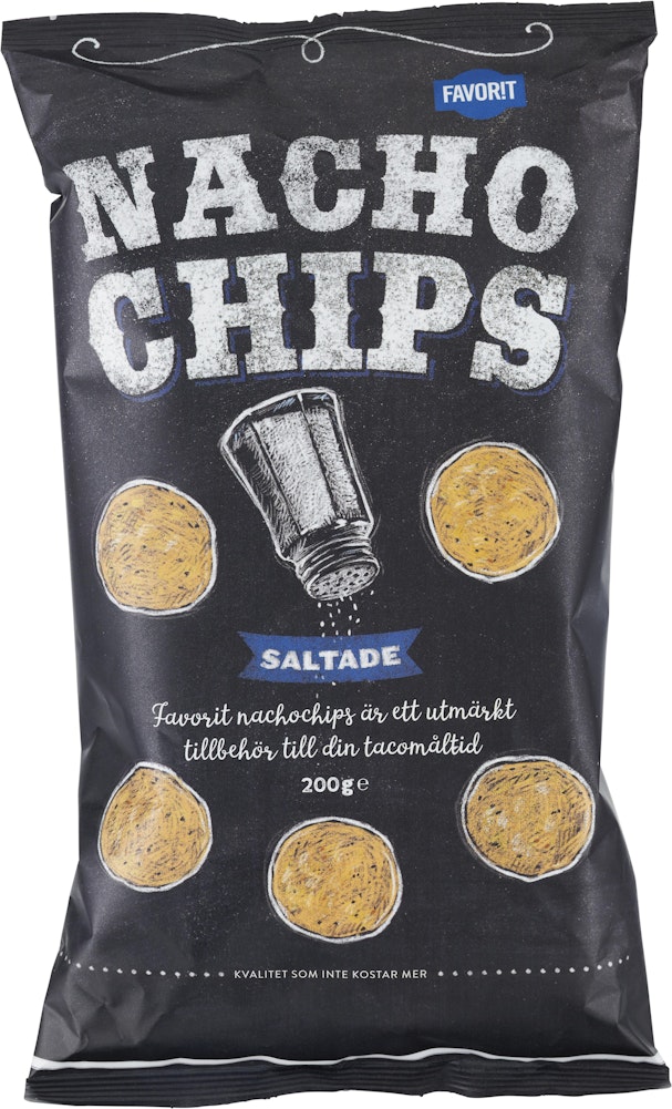 Favorit Nacho Chips Salted Favorit