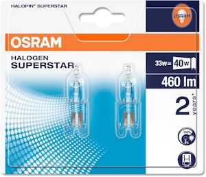 Osram Halopin 230V 33W G9 2-Pack Osram
