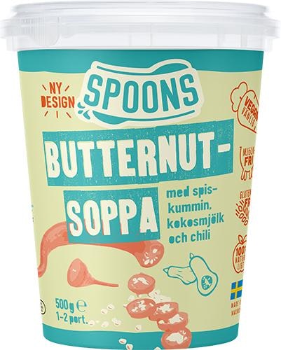 Spoons Butternutsoppa Glutenfri Spoons
