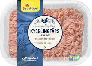 Kronfågel Kycklingfärs Fryst 800g Kronfågel