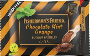 Fisherman's Friend Chocolate Mint Orange Sockerfri 25g