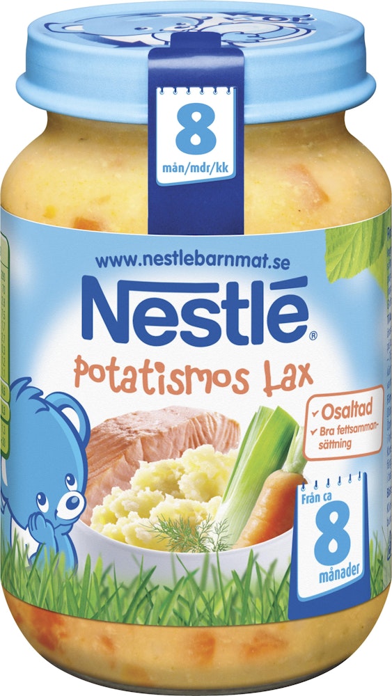 Nestlé Barnmat Potatismos Lax 8M Nestlé