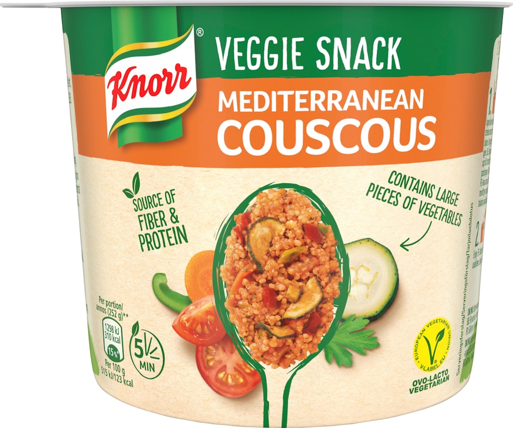 Knorr Veggie Snack Mediterranean Couscous Knorr