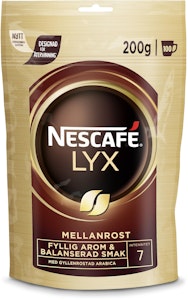 Nescafé Snabbkaffe Lyx Mellanrost 200g Nescafe