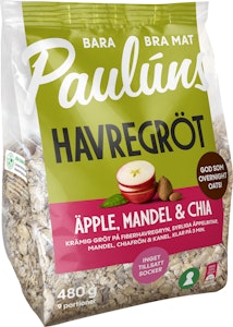 Paulúns Havregröt Äpple Mandel & Chia