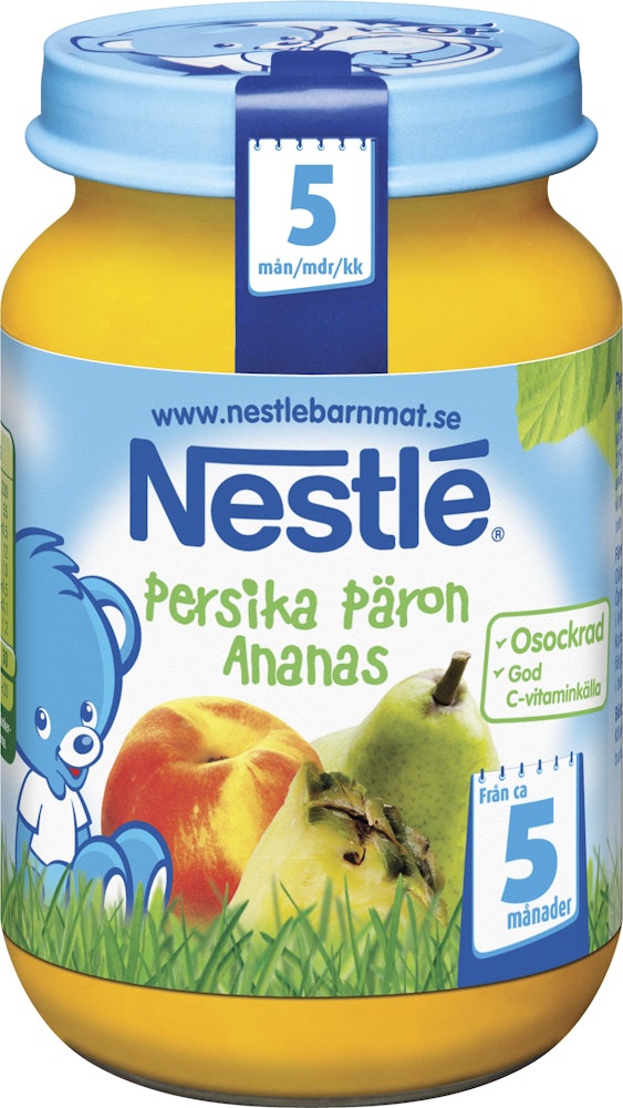 Nestlé Persika Päron Ananas 5-6M Nestlé