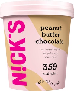 Nick's Glass Peanut Butter Chocolate 473ml Nick's