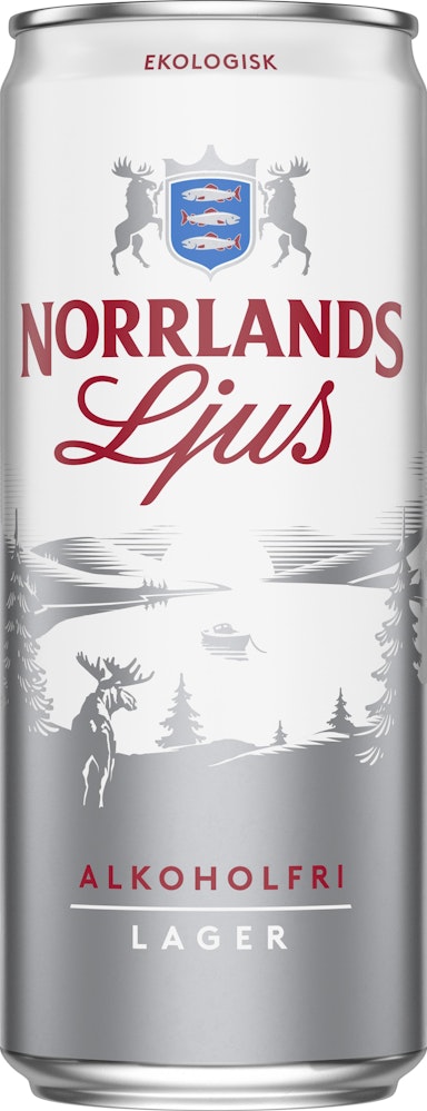 Norrlands Guld Öl Lager Alkoholfri 0,5% EKO Norrlands Guld