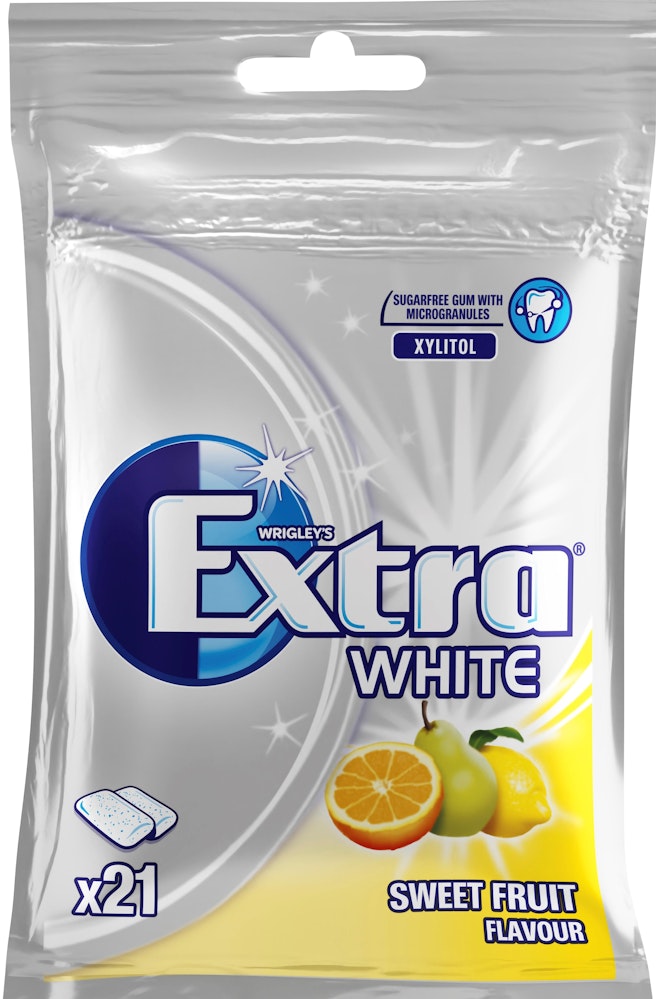 Extra Tuggummi White Fruit Extra