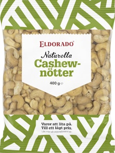 Eldorado Cashew Naturell 400g Eldorado