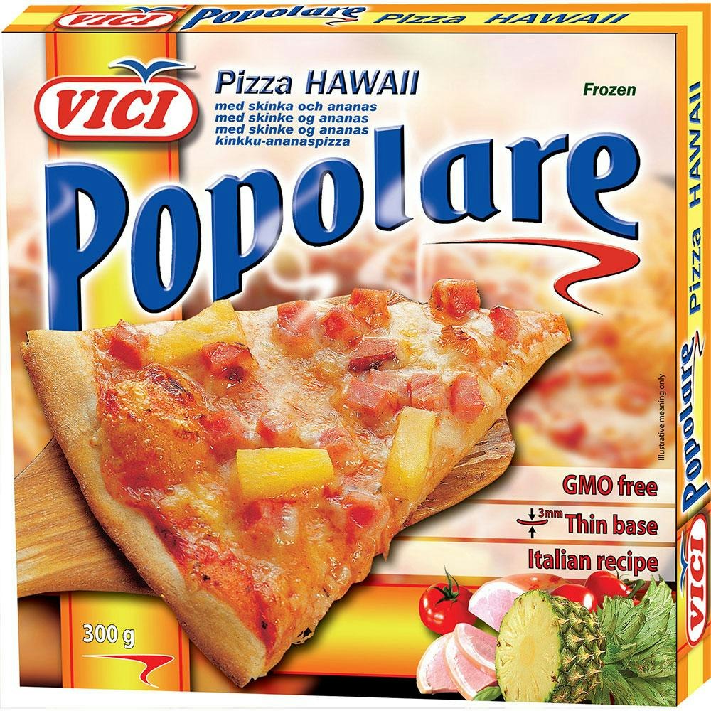 Vici Pizza Hawaii Fryst Vici