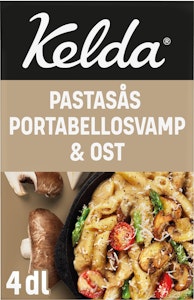 Kelda Pastasås Portabellosvamp & Ost 4dl Kelda