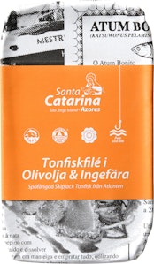 Santa Catarina Tonfisk i Olivolja med Ingefära 120g Santa Catarina