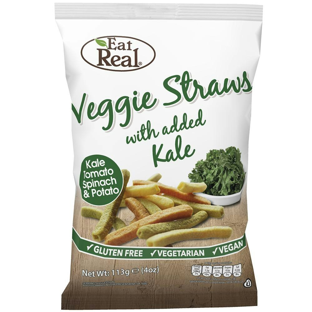 Eat Real Veggie and Kale Straw Eat Real