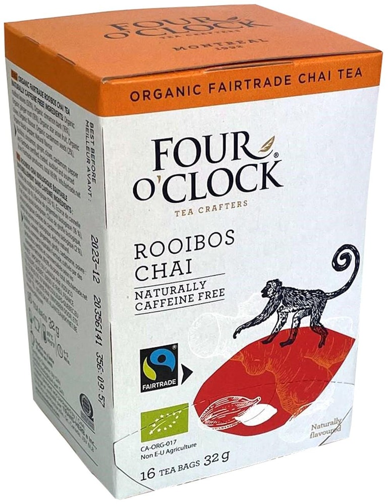 Four O´Clock Te Rooibos Chai EKO/Fairtrade 16-p Four O´Clock