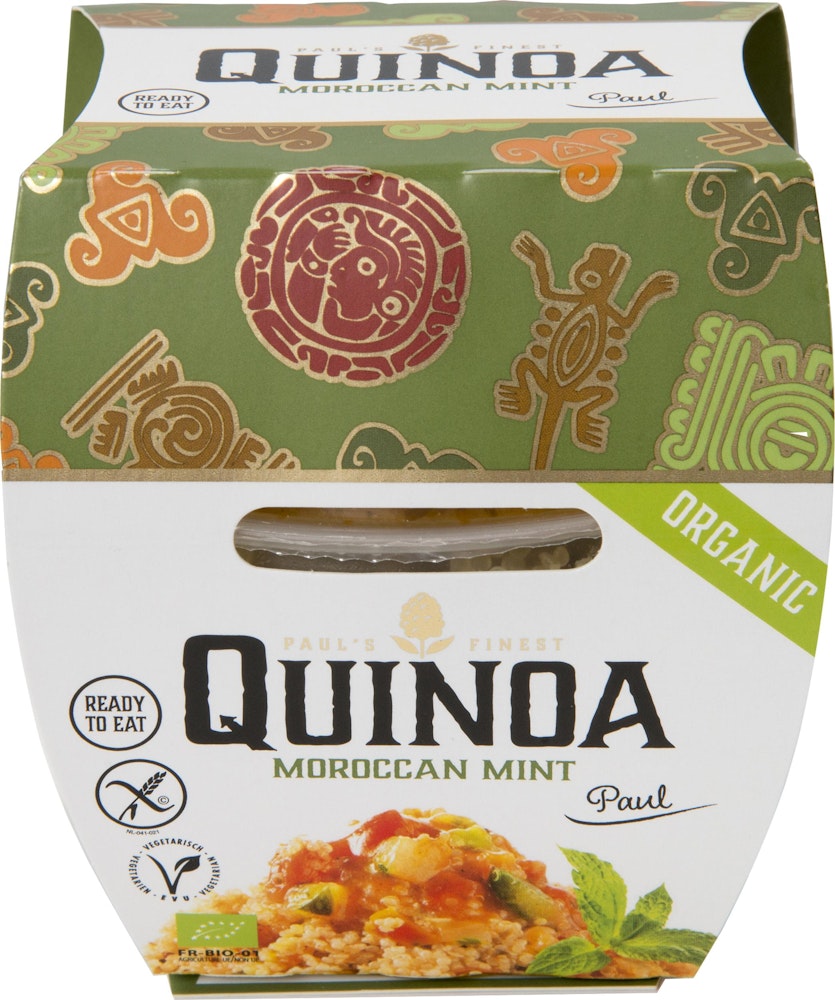 Paul's Finest Quinoa Quinoa Lunchpack Marockansk Mynta EKO Glutenfri Paul's Finest Quinoa