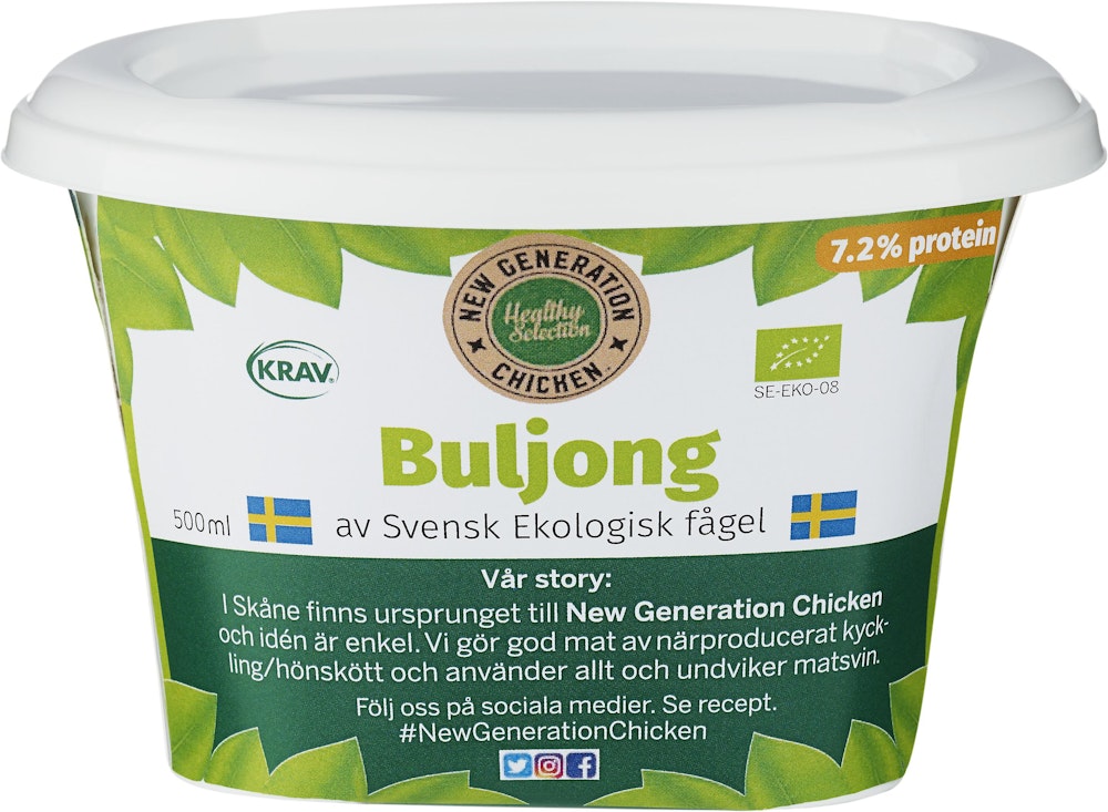 New Generation Chicken Buljong Kyckling EKO/KRAV New Generation Chicken