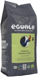 Eguale Espresso Hela Bönor Bukoba Blend KRAV/Fairtrade 425g Eguale