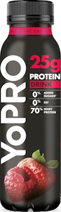 Danone YoPro Protein Drickyoghurt Jordgubb & Hallon Laktosfri 300g Danone YoPro